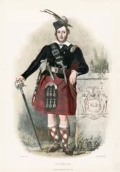 Chisholm, aus The Clans of the Scottish Highlands, 1845
